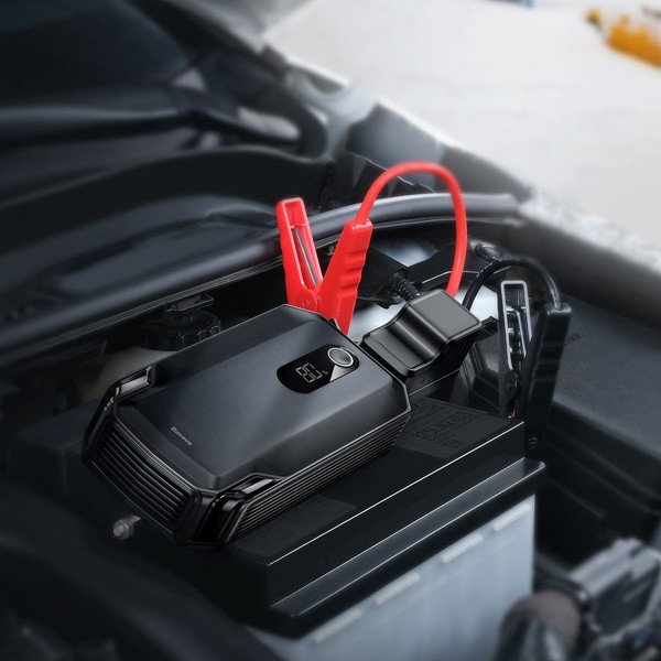 Baseus Super Energy Max | Car Jump Starter Booster Power Bank 20000mAh z funkcją rozruchu 12V 8.0L 4.0L