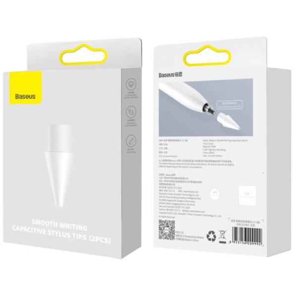 Baseus Smooth Tips | Końcówki wymienne do Apple Pencil , Smooth Writing 2szt