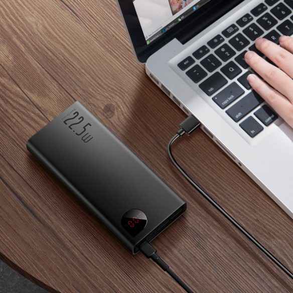 Baseus Adaman Metal Digital Display Quick Charge Power Bank 20000mAh 22.5W