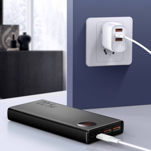 Baseus Adaman Metal Digital Display Quick Charge Power Bank 20000mAh 22.5W