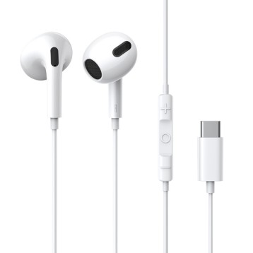Baseus C17 | Słuchawki douszne Type-C USB-C z mikrofonem i pilotem