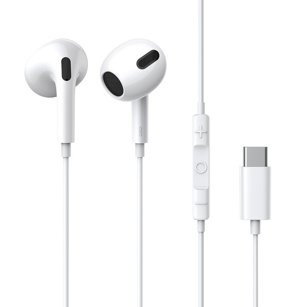 Baseus C17 | Słuchawki douszne Type-C USB-C z mikrofonem i pilotem