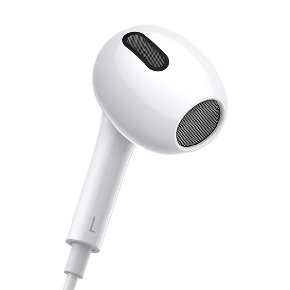 Baseus C17 | Słuchawki douszne Type-C USB-C z mikrofonem i pilotem