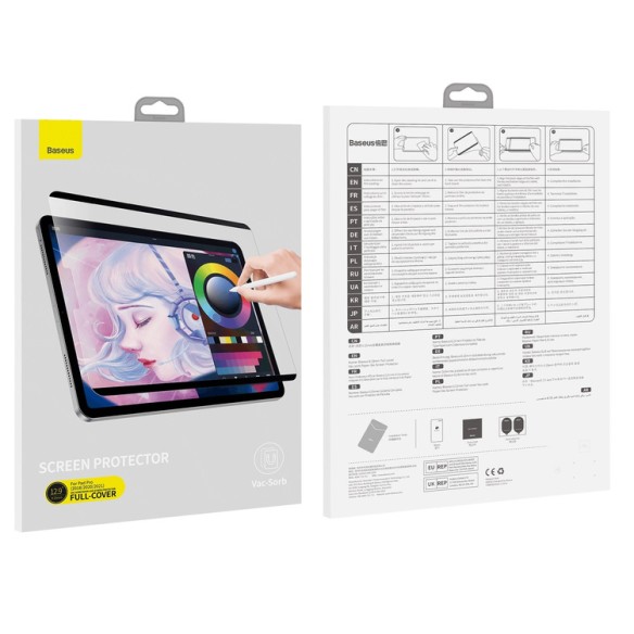 Baseus SGZM020402 | Folia matowa do rysowania ochronna do iPad Pro 12.9'' 2018/2020/2021