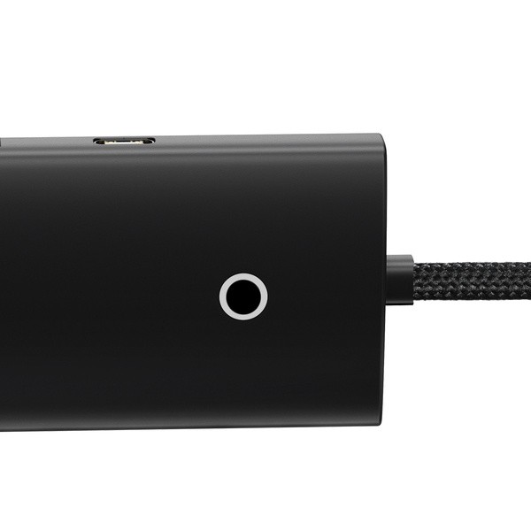 Baseus Lite Series 4-Port | HUB adapter OTG rozdzielacz USB-C do 4x USB-A 3.0, Z kablem 200cm