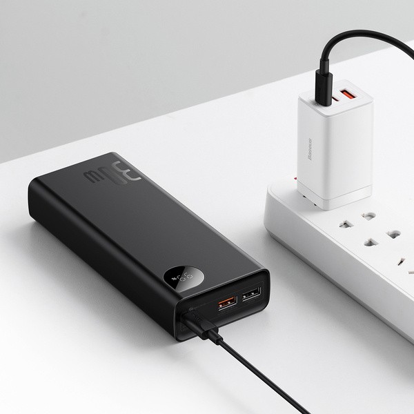 Baseus Adaman | Power Bank 20000mAh 3x USB USB-C QC 3.0 PD Samsung AFC 30W