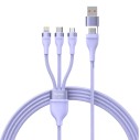 Baseus Flash Series 2 | Kabel USB-C / USB-A - USB-C, Lightning, Micro USB 1.2m 100W	