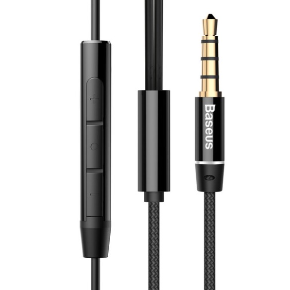 Baseus H06 | Słuchawki douszne Mini Jack 3,5mm z mikrofonem HD