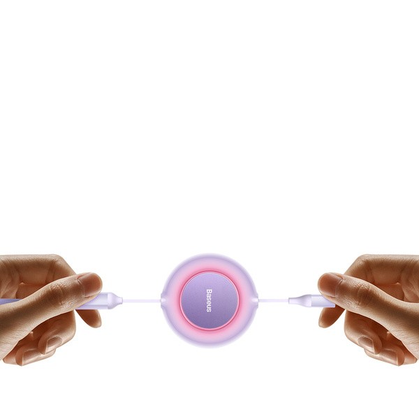Baseus Bright Mirror 2 | Kabel z regulacją długości USB-C - Micro, USB-C, Lightning do iPhone 100W PD QC