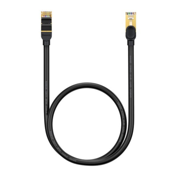 Baseus high Speed Seven | Kabel przewód sieciowy Ethernet LAN Cat7 10GB 600Mhz 50cm