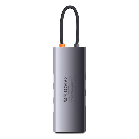 Baseus Metal Gleam 7w1 | Adapter HUB USB-C - 2x HDMI, 3x USB3.0, RJ45 100W