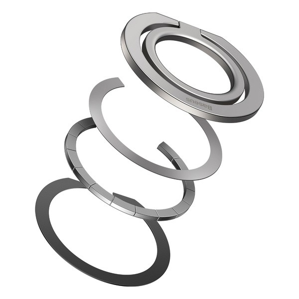 Baseus Halo | Uchwyt ring do telefonu adapter magnetyczny 3w1