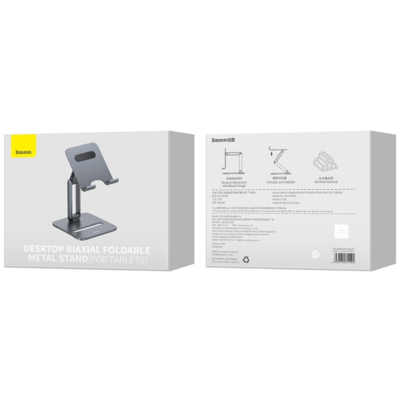 Baseus Desktop Biaxial Foldable | Uchwyt biurkowy stojak podstawka do tabletów do 13"