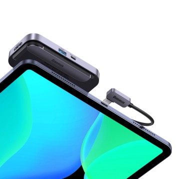 Baseus PadJoy 4-Port | HUB Adapter Type-C 4w1 HDMI 4K USB 3.0 Type-C Mini Jack 3.5mm 100W
