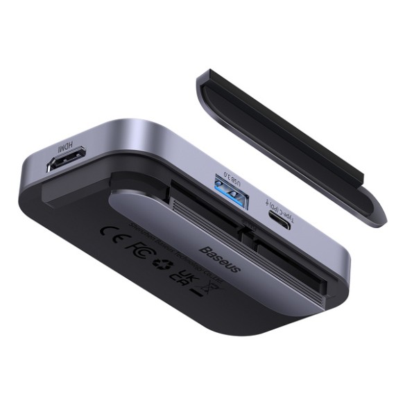 Baseus PadJoy 4-Port | HUB Adapter Type-C 4w1 HDMI 4K USB 3.0 Type-C Mini Jack 3.5mm 100W