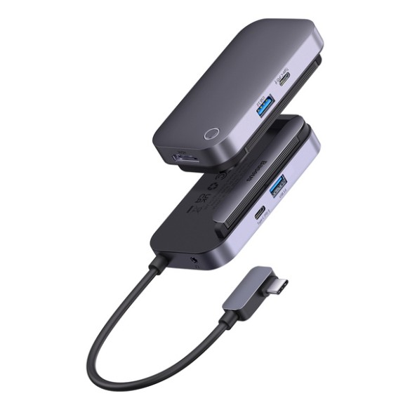 Baseus PadJoy 4-Port | HUB Adapter Type-C 4w1 HDMI 4K USB 3.0 Type-C Mini Jack 3.5mm 100W