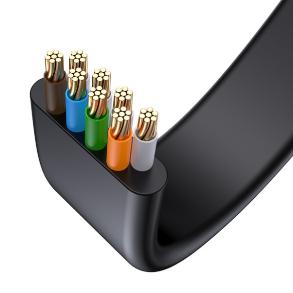 Baseus high Speed Six | Kabel przewód sieciowy LAN Ethernet CAT6 RJ45 8m