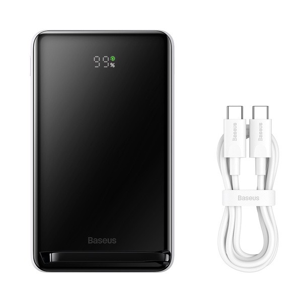 Baseus Magnetic Bracket 20W | Power Bank 10000mAh 20W z ładowaniem bezprzewodowym + MagSafe Overseas Edition