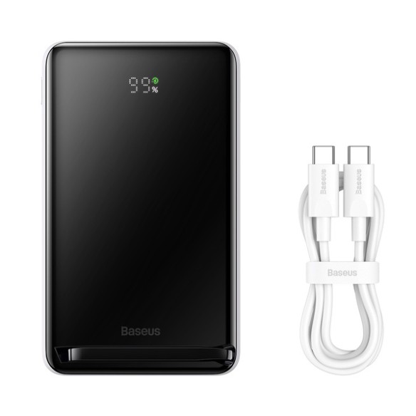 Baseus Magnetic Bracket 20W | Power Bank 10000mAh 20W z ładowaniem bezprzewodowym + MagSafe Overseas Edition