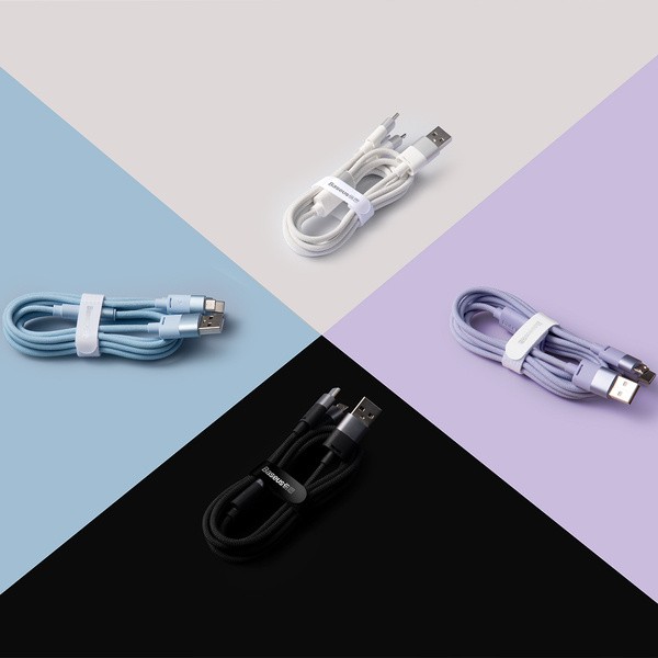 Baseus StarSpeed 1-for-3 | Kabel 3w1 USB - Micro Lightning USB-C 1.2m 3.5A