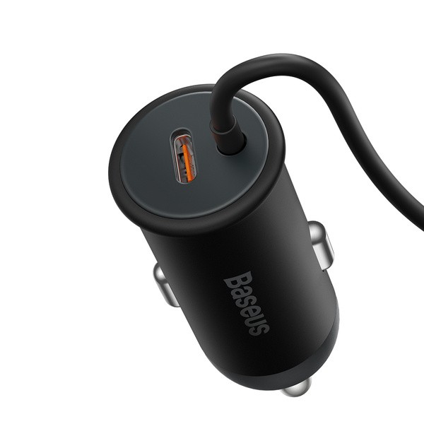 Baseus CW01 3w1 | Uchwyt samochodowy z ładowaniem indukcyjnym MagSafe do iPhone 15W + ładowarka samochodowa Type-C 25W