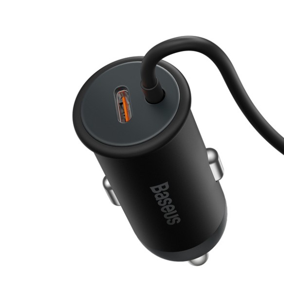 Baseus CW01 3w1 | Uchwyt samochodowy z ładowaniem indukcyjnym MagSafe do iPhone 15W + ładowarka samochodowa Type-C 25W