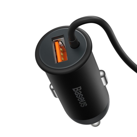 Baseus CW01 3w1 | Uchwyt samochodowy z ładowaniem indukcyjnym MagSafe do iPhone 15W + ładowarka samochodowa USB-A 25W