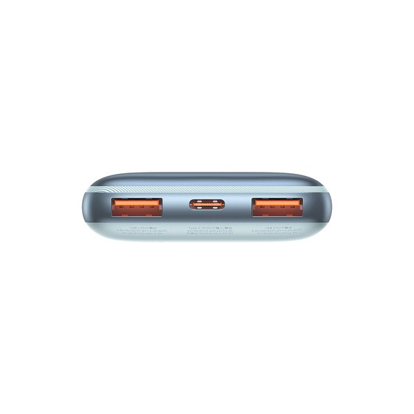 Baseus Bipow Pro | Power Bank 10000mAh 22.5W z kablem USB-C PD QC Samsung AFC