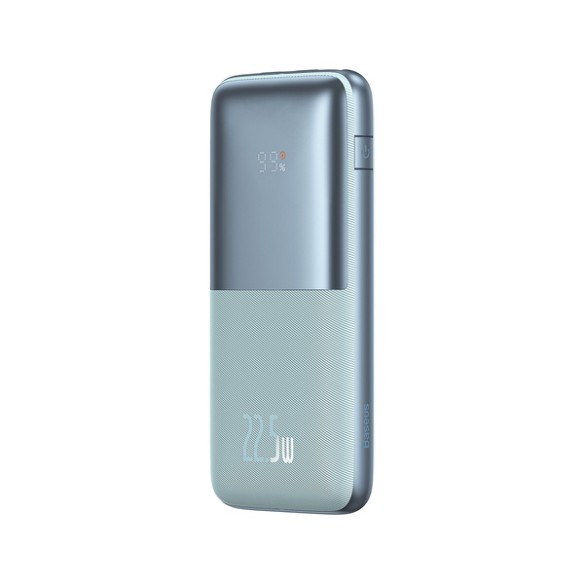 Baseus Bipow Pro | Power Bank 10000mAh 22.5W z kablem USB-C PD QC Samsung AFC