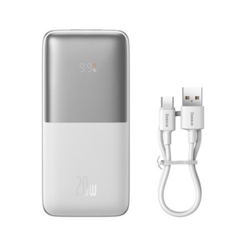 Baseus Bipow Pro | Power Bank 10000mAh 20W z kablem USB-C PD QC Samsung AFC Overseas Edition