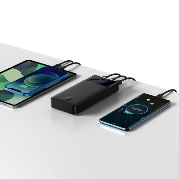 Baseus Bipow Digital Display | Power Bank 20000mAh 20W Power Delivery Quick Charge Overseas Edition