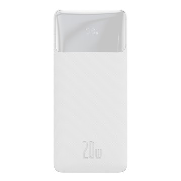 Baseus Bipow Digital Display | Power Bank 10000mAh 20W Power Delivery Quick Charge Overseas Edition