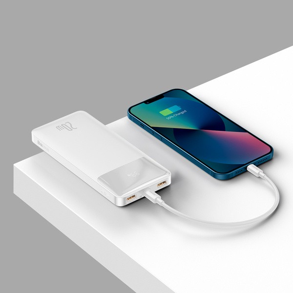 Baseus Bipow Digital Display | Power Bank 10000mAh 20W Power Delivery Quick Charge Overseas Edition