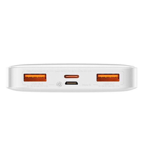 Baseus Bipow Digital Display | Power Bank 10000mAh 20W Power Delivery Quick Charge Overseas Edition