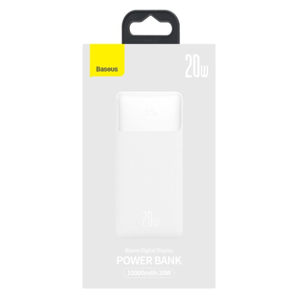 Baseus Bipow Digital Display | Power Bank 10000mAh 20W Power Delivery Quick Charge Overseas Edition