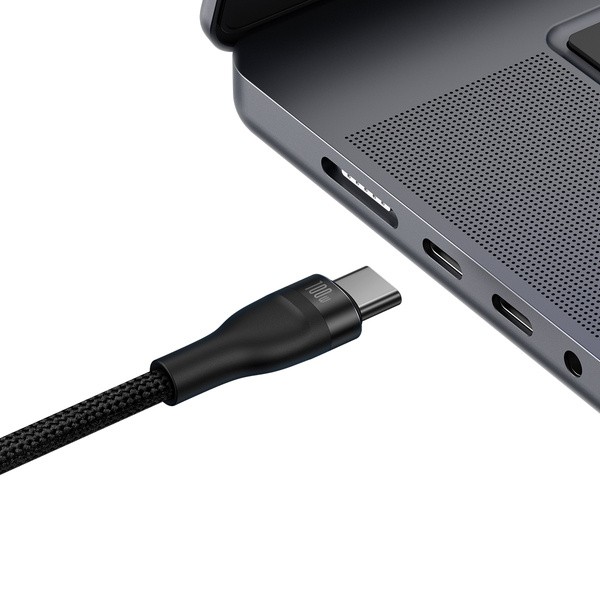 Baseus Flash Series 2 | Kabel 2w1 USB-C - Type-C/Type-C PD 100W 1.5m