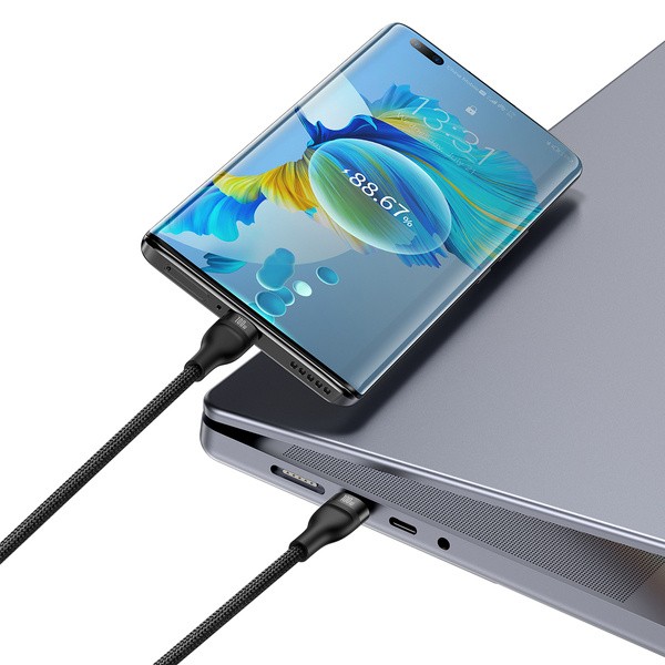 Baseus Flash Series 2 | Kabel 2w1 USB-C - Type-C/Type-C PD 100W 1.5m