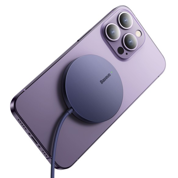 Baseus Simple Mini3 | Ładowarka indukcyjna bezprzewodowa do iPhone MagSafe 15W