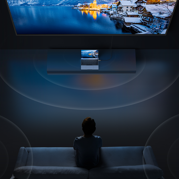 Baseus High Definition | Kabel przewód Display Port DP- Display Port DP 8K60Hz FULL HD HDR 2m