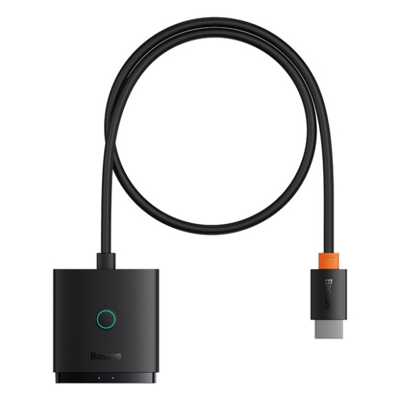 Baseus AirJoy 2-in-1 | Switch dwukierunkowy rozdzielacz HDMI Full HD 4K z kablem HDMI 1m