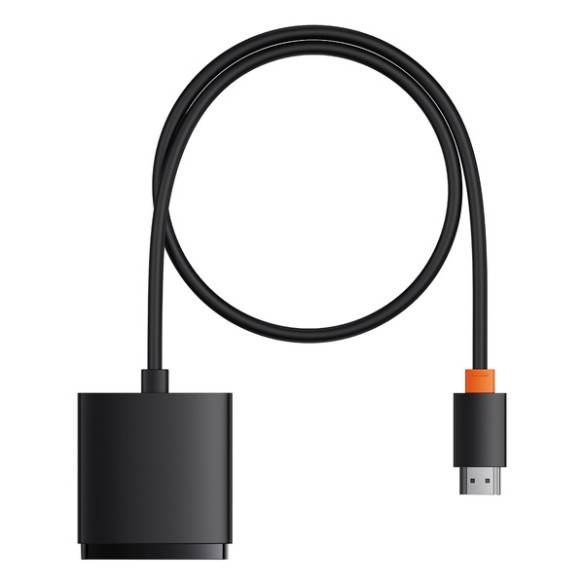 Baseus AirJoy 2-in-1 | Switch dwukierunkowy rozdzielacz HDMI Full HD 4K z kablem HDMI 1m