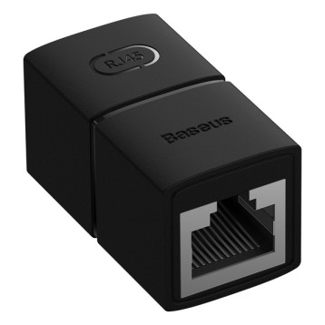 Baseus AirJoy | Łącznik kabli przedłużacz beczka LAN RJ45 2szt