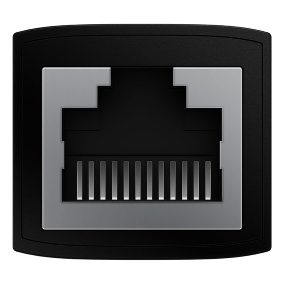 Baseus AirJoy | Łącznik kabli przedłużacz beczka LAN RJ45 2szt