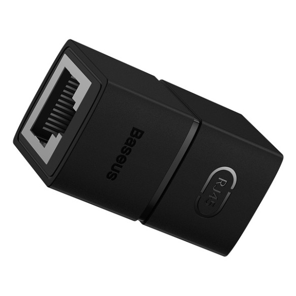 Baseus AirJoy | Łącznik kabli przedłużacz beczka LAN RJ45 2szt