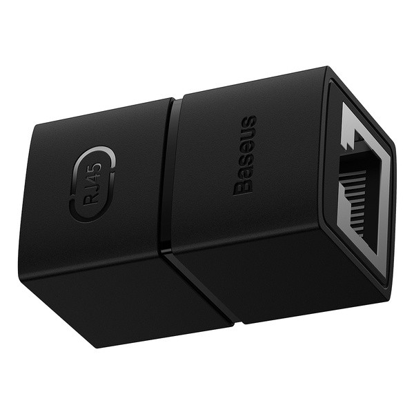 Baseus AirJoy | Łącznik kabli przedłużacz beczka LAN RJ45 2szt