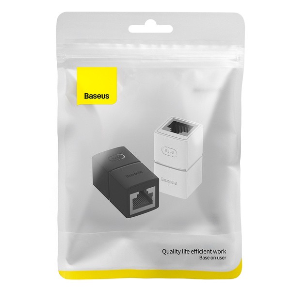 Baseus AirJoy | Łącznik kabli przedłużacz beczka LAN RJ45 1szt