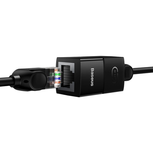 Baseus AirJoy | Łącznik kabli przedłużacz beczka LAN RJ45 10szt