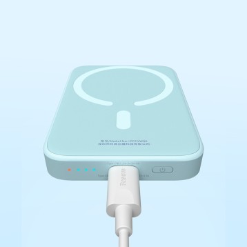 Baseus Magnetic Mini | Power Bank 6000mAh 20W z ładowaniem bezprzewodowym MagSafe