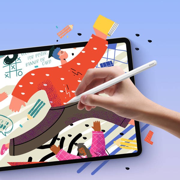 Baseus Smooth Writing 2 | Rysik aktywny Stylus Pen do Apple iPad z ładowaniem bezprzewodowym
