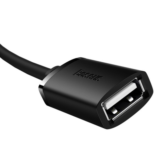 Baseus AirJoy | Kabel przedłużacz przewód USB 2.0 męski - USB 2.0 żeński 0.5m